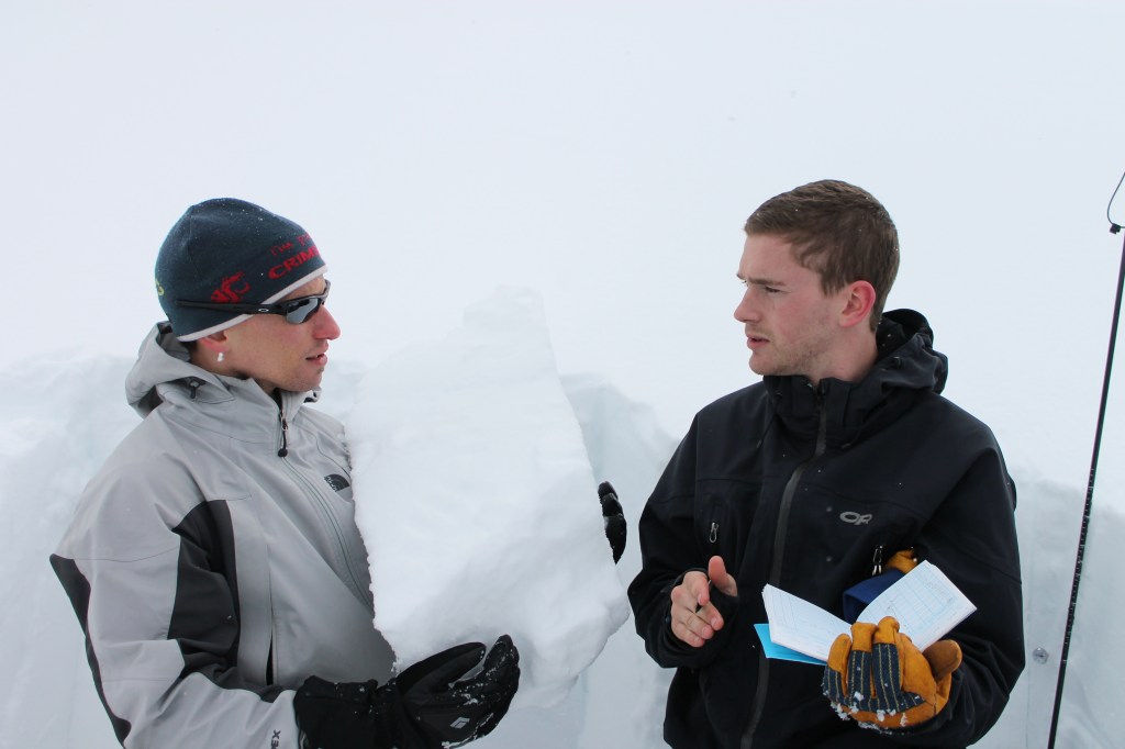 Our trusty avalanche teachers, Jon and Colt